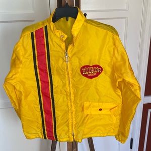 Vintage hooker header windbreaker. Circa 1970